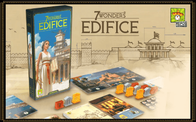 New 7 Wonders expansion "Edifice" open for pre-order